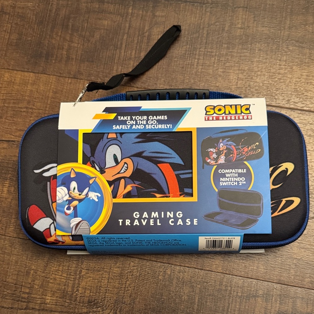 Sonic the Hedgehog Gaming Travel Case